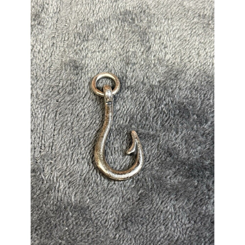 James Avery Sterling Silver 925 Fish Hook Bracelet Part No Leather